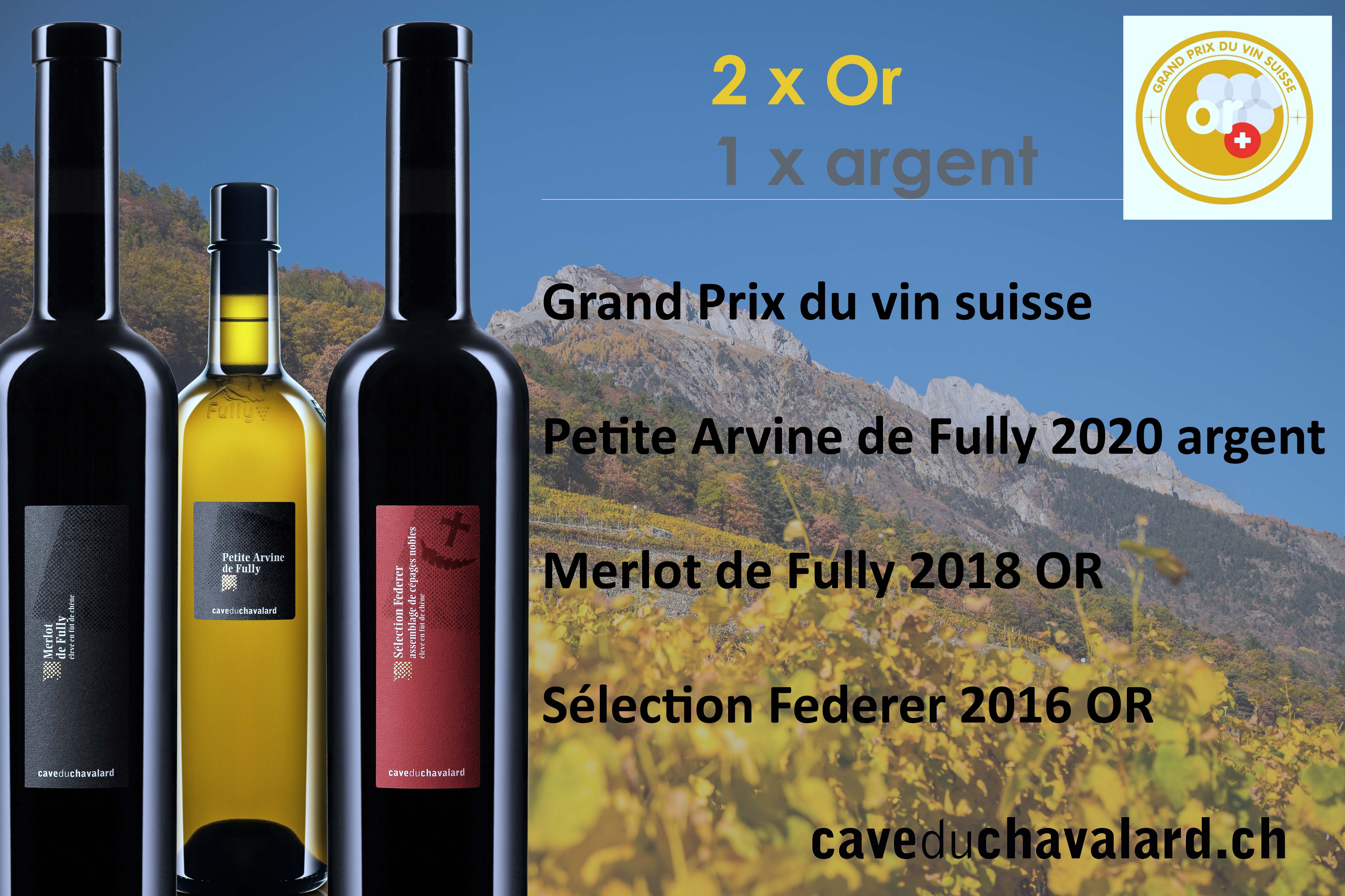 Nos vins primés Nos vins primés
